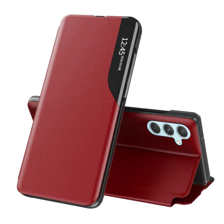 Husa compatibila cu Samsung Galaxy A34 5G, Magnetic Close, Vizualizare Stand, Slim, Rosu