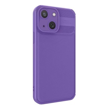 Husa Cross compatibila cu Apple Iphone 14, Super Camera Protect HTPMAG, Lila