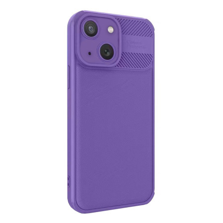 Husa Cross compatibila cu Apple Iphone 14, Super Camera Protect HTPMAG, Lila