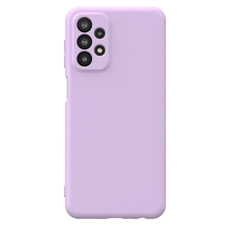 Husa protectie compatibila cu Samsung Galaxy A23 5G, ultra silm, silicon HTPMAG, Camera SuperProtect, Interior din Microfibra, Mov