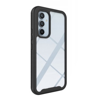 Husa HTPMAG Defence 360 compatibila cu Samsung Galaxy A34, Folie Protectie Inclusa, Black
