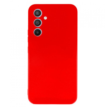 Husa compatibila cu Samsung Galaxy A54, Matte Efect, Camera Ultra Safe, HTPMAG, Rosu