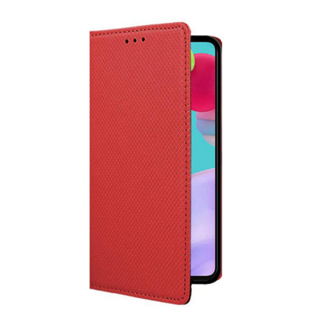 Husa compatibila cu Samsung Galaxy S23 Ultra, Optim Close, Flip On, Rosu