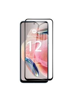 Folie de sticla securizata compatibila Xiaomi Redmi Note 12 4G, 9D, DD Protectie Profesionala, Adeziv Complet, Transparent