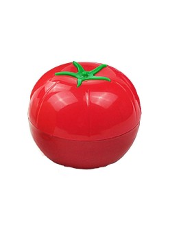 Cutie Depozitare Alimente din Plastic, Model Rosie, 10x10x8.5 cm, Rosu