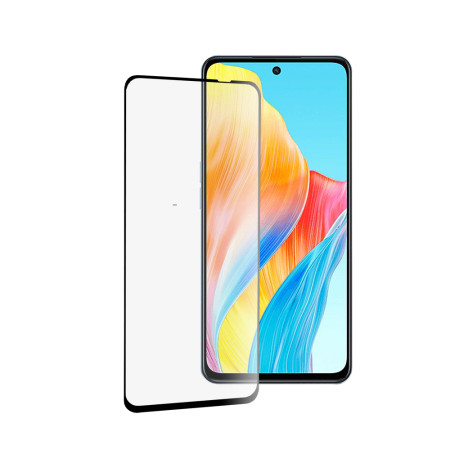 Folie sticla telefon compatibila Oppo A98 5G, Full Glue, 111D, Black