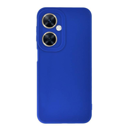 Husa Silicon Huawei Nova 11i, Soft Matt, Protectie Camera Foto, Albastru
