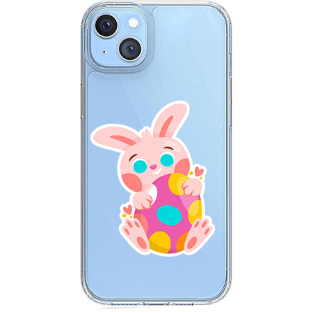 Husa personalizata Apple iPhone 14, Bunny Egg