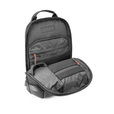 Rucsac Laptop T24S1D1 Buzunare multiple 7l, 11″, Negru