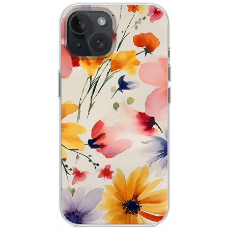 Husa personalizata pentru Apple iPhone 14, MagSafe Atasare Magnetica, Antisoc, Model Floral 2