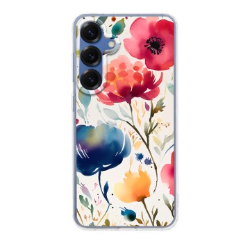 Husa pentru Samsung Galaxy S25, Atasare Magnetica, MagSafe, Magsafe Model Floral 3