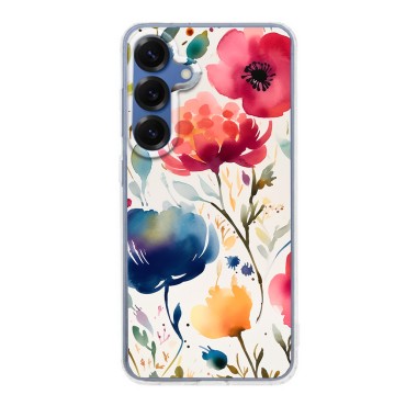 Husa pentru Samsung Galaxy S25, Atasare Magnetica, MagSafe, Magsafe Model Floral 3
