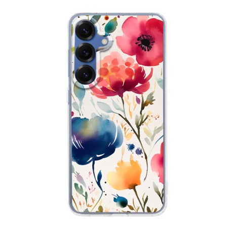 Husa pentru Samsung Galaxy S25, Atasare Magnetica, MagSafe, Magsafe Model Floral 3