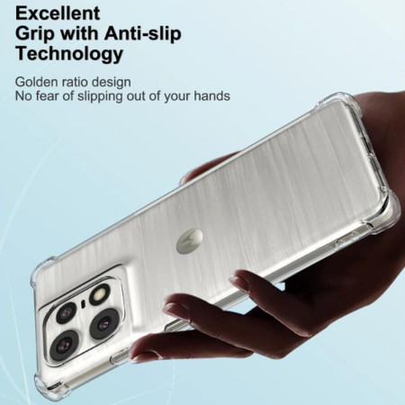 Husa Antisoc pentru Motorola Edge 50 Pro, AirBag PRO, Clear