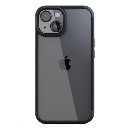 Husa antisoc compatibila Apple iPhone 14, Super Camera Protect, Clear PC, Transparenta