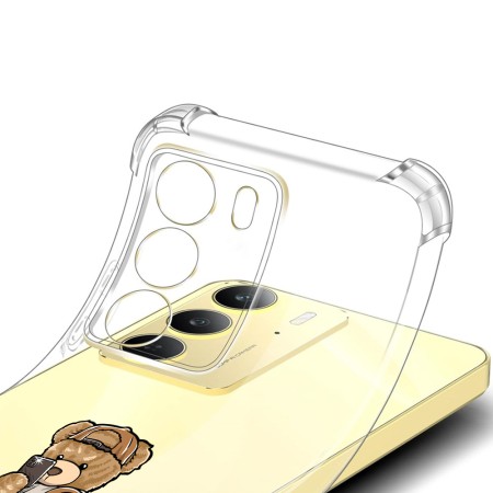 Husa Antisoc pentru Realme 14x - AirBag TPU, Colțuri Ranforsate- Selfie