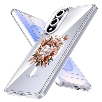 Husa pentru Samsung Galaxy S25 Edge, magnetica compatibila MagSafe, You are Enough, protectie completa anti soc
