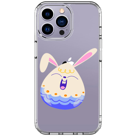 Husa personalizata Apple iPhone 15 Pro, Happy Egg