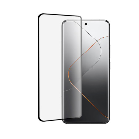 Folie sticla telefon compatibila Xiaomi 14 Pro, Full Glue, 111D, Black