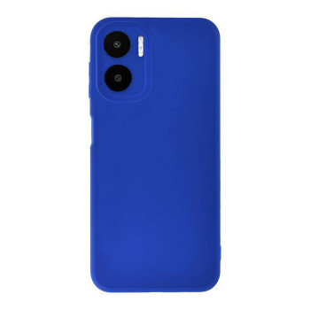 Husa Soft Silicon compatibila cu Xiaomi Redmi A2, Matte Efect, Camera Ultra Safe, Albastru