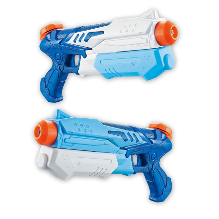 Set 4x Pistol cu Apa pentru Copii 6 ani+, Rezervor 300 ml, Multiculor