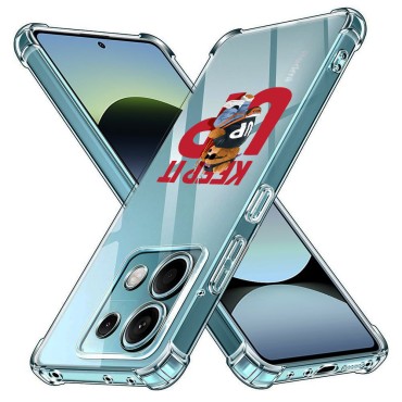 Husa Antisoc pentru Xiaomi Redmi Note 14S - AirBag TPU, Colțuri Ranforsate - Keep It UP