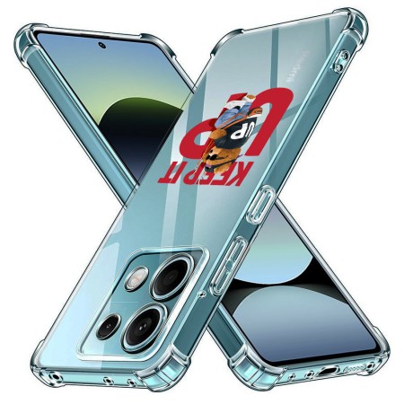 Husa Antisoc pentru Xiaomi Redmi Note 14S - AirBag TPU, Colțuri Ranforsate - Keep It UP