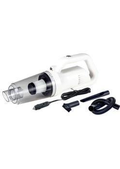 Aspirator Auto 12V Fara Sac, Filtru HEPA Lavabil, 60W, Putere de Absorbtie 5kPa, Compact si Portabil