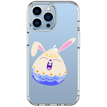 Husa personalizata Apple iPhone 15 Pro, Happy Egg