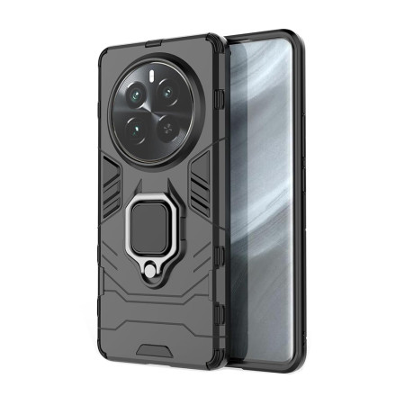 Husa telefon pentru Realme 12 Pro / 12 Pro Plus, Inel Magnetic tip Suport, Negru
