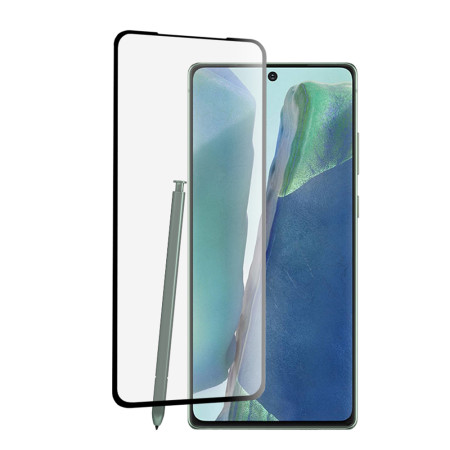Folie de sticla securizata compatibila cu Samsung Galaxy Note 20, 9D, DD Protectie Profesionala, Adeziv Complet, Transparent