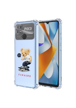 Husa Antisoc pentru Xiaomi Poco C40, AirBag PRO, Let’s Move Forward
