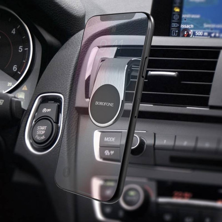 Suport Auto Borofone BH10, Universal, Magnetic, Argintiu