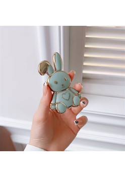 Suport de telefon Bunny Autoadeziv, Universal, Verde