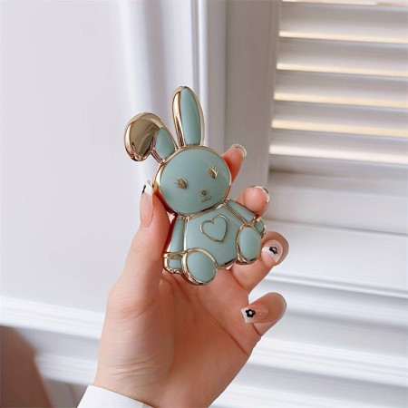 Suport de telefon Bunny Autoadeziv, Universal, Verde