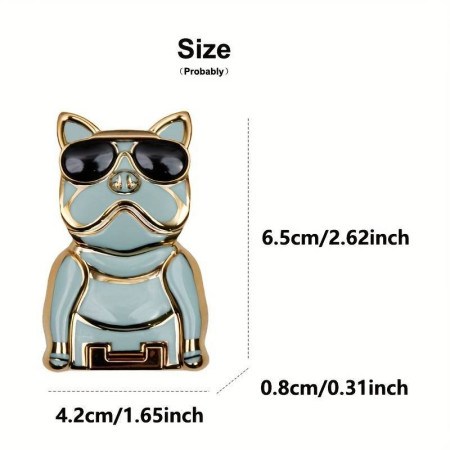 Suport de telefon Bulldog Autoadeziv, Universal, Negru