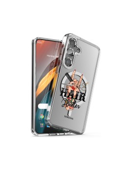Husa pentru Samsung Galaxy S24 FE, Atasare Magnetica, MagSafe, Hair Hustler, Clear