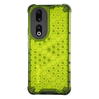 Husa antisoc compatibila Honor 90, Honeycomb AirBag, Verde