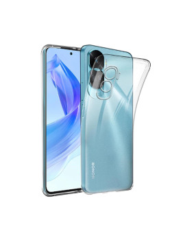 Husa Silicon compatibila Honor 90 Lite, Pastreaza Originalitatea, Transparent 