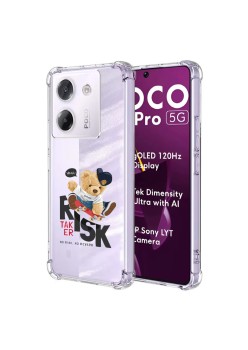 Husa Antisoc pentru Xiaomi Poco M7 Pro 5G  - AirBag TPU, Colțuri Ranforsate - Risk Taker 