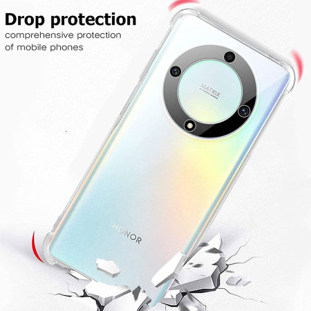 Husa Antisoc compatibila Honor Magic 6 Lite, PRO AirBag, Clear