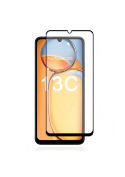 Folie de sticla securizata compatibila Xiaomi Redmi Note 13C, 3D, DD Protectie Profesionala, Adeziv Complet, Transparent