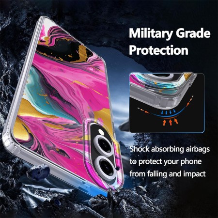 Husa pentru Samsung Galaxy S25 Edge, Compatibila MagSafe, NB33, Protectie AntiSoc, Incarcare Wireless