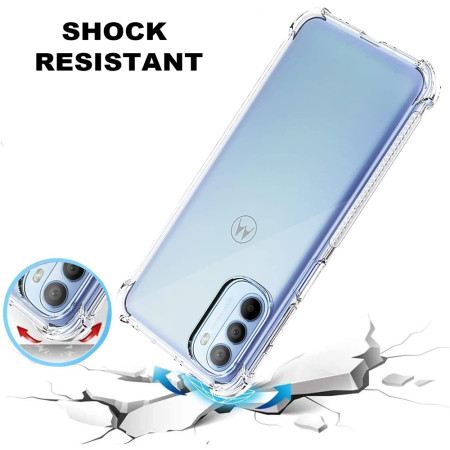 Husa Antisoc compatibila Motorola Moto G31 / Moto G41, PRO AirBag, Clear