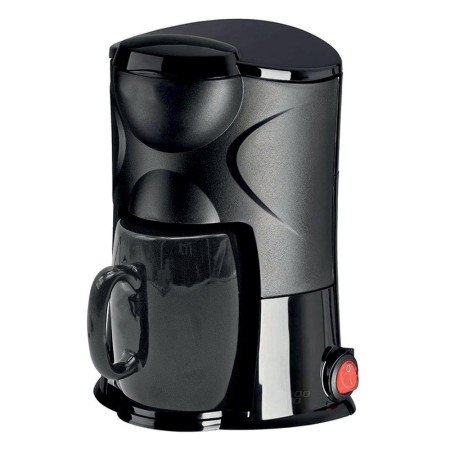  Cafetiera auto pentru TIR, Camion, Autocar, 12V, 170W, 150ml, Negru