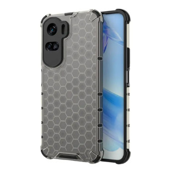 Husa antisoc compatibila Honor 90 Lite, Honeycomb AirBag, Negru