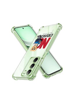 Husa Antisoc pentru Realme 14x - AirBag TPU, Colțuri Ranforsate - No Excuses
