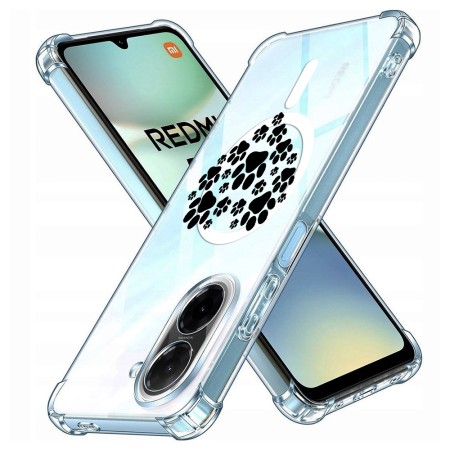 Husa Antisoc pentru Xiaomi Redmi A5 4G (Standard) - AirBag Magsafe, 4 Colțuri Ranforsate, - Dog heart