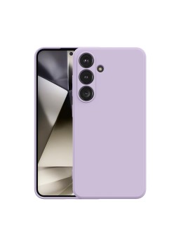 Husa pentru Samsung Galaxy S25 - SoftFlex, Microfibra in interior, Light Purple