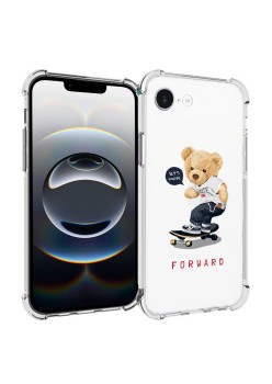 Husa Antisoc pentru iPhone 16e, AirBag PRO, Let’s Move Forward